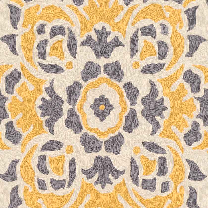 Lashburn Global Bright Yellow Area Rug