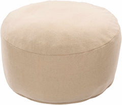 Lengenfeld Taupe Pouf