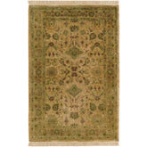 Warrior Traditional Beige Area Rug