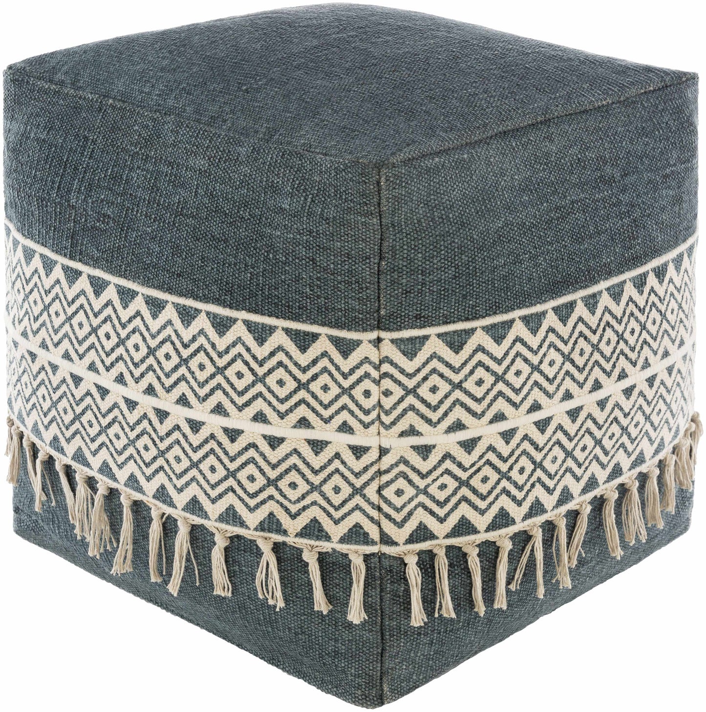 Pyhra Bright Blue Pouf