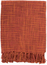 Hinterstoder Burnt Orange Throw