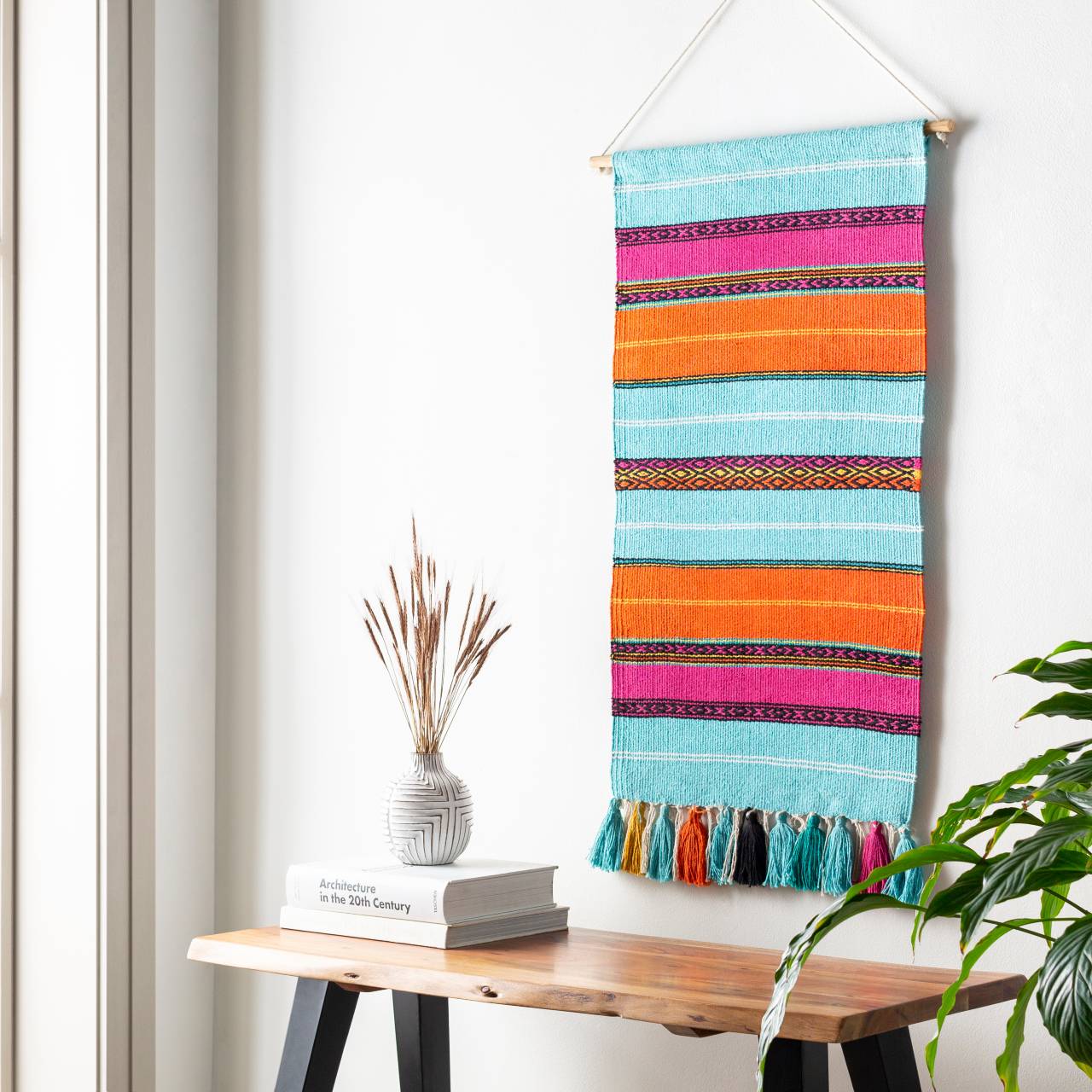 Westendorf Teal Wall Hanging