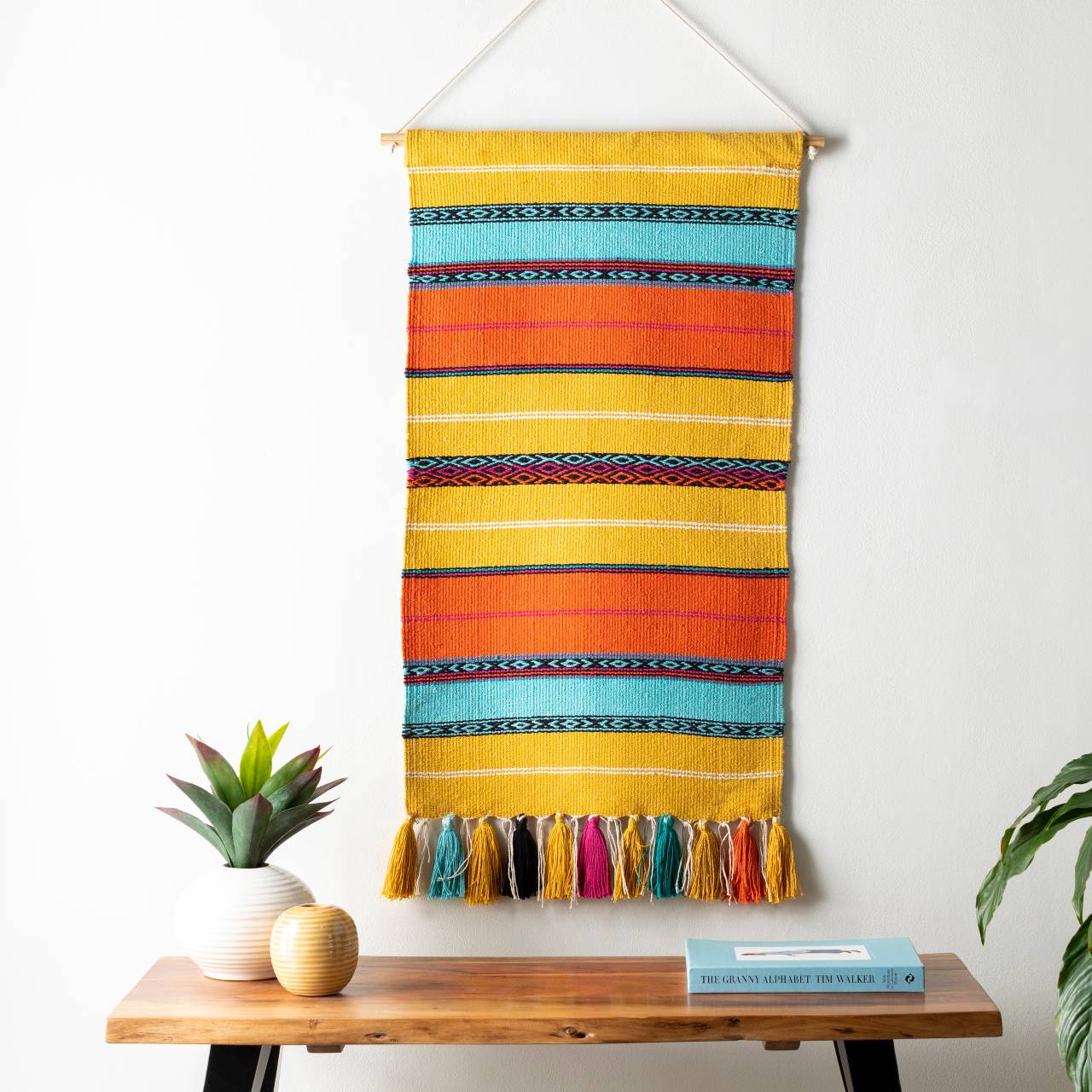 Westendorf Bright Yellow Wall Hanging