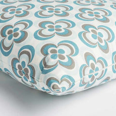 Mander Teal Pillow Cover