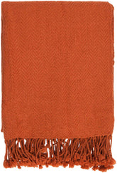 Silz Burnt Orange Throw