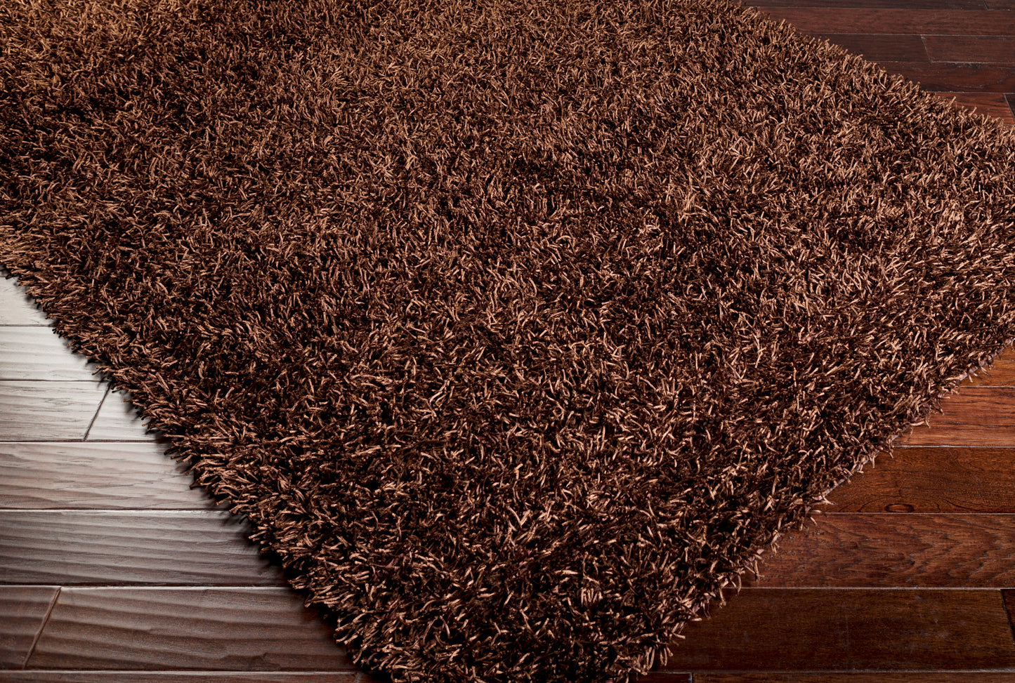 Corby Modern Dark Brown Area Rug
