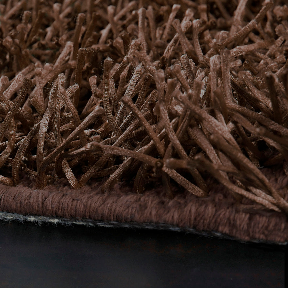 Corby Modern Dark Brown Area Rug