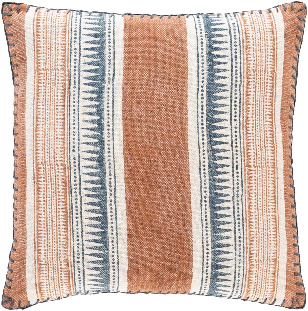 Wiene Dark Blue Pillow Cover