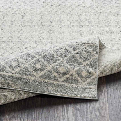 Louise Global Light Gray/White Area Rug