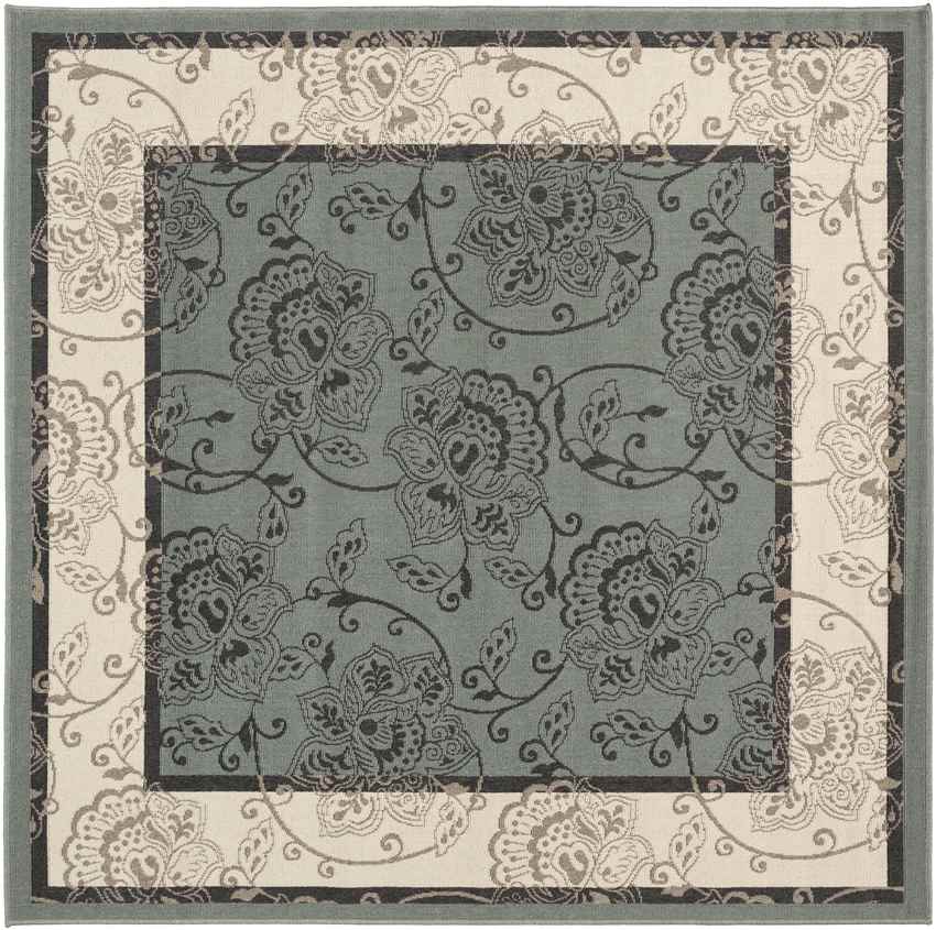Joel Traditional Green Area Rug