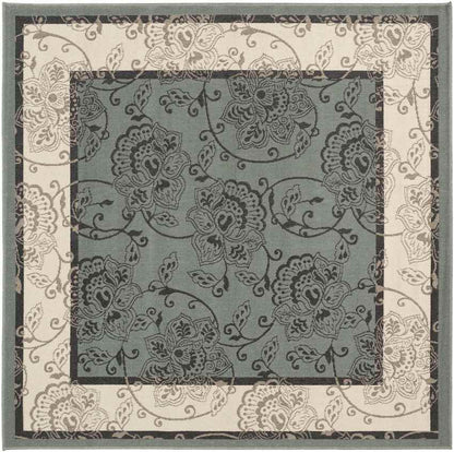 Joel Traditional Green Area Rug