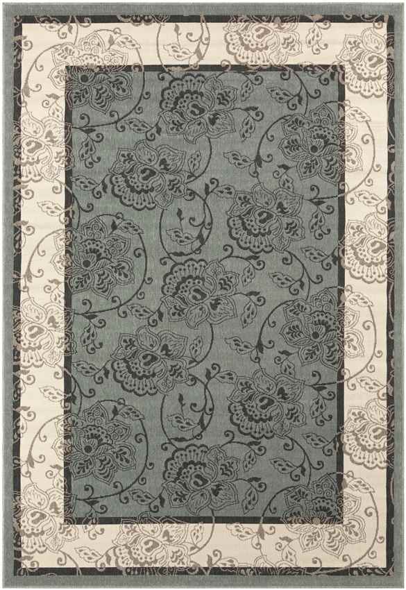 Joel Traditional Green Area Rug