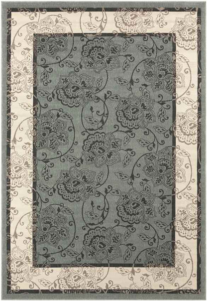 Joel Traditional Green Area Rug
