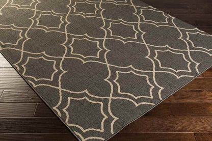 Liam Cottage Black Area Rug