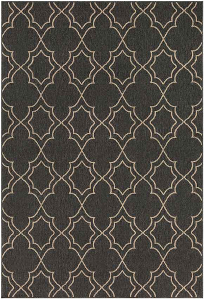 Liam Cottage Black Area Rug