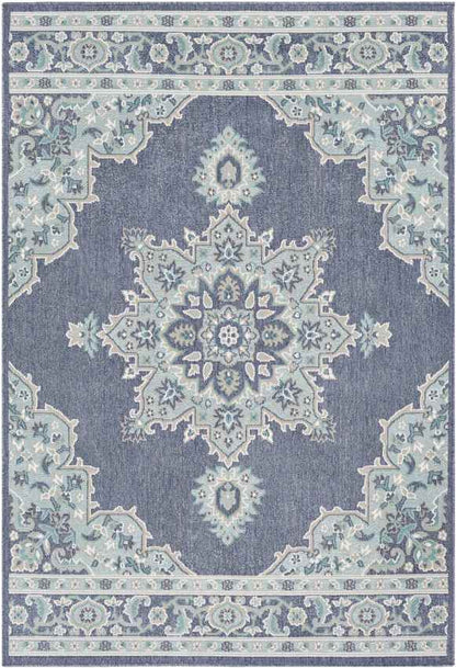 Lyla Traditional Charcoal Area Rug