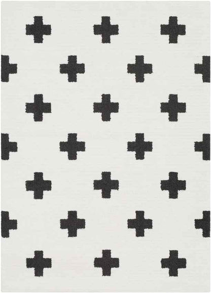 Alisa Modern Black Area Rug