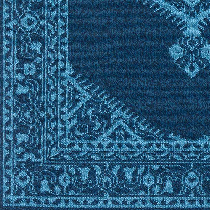 Brenna Traditional Navy Area Rug