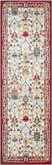 Aaden Traditional Cream Red Area Rug