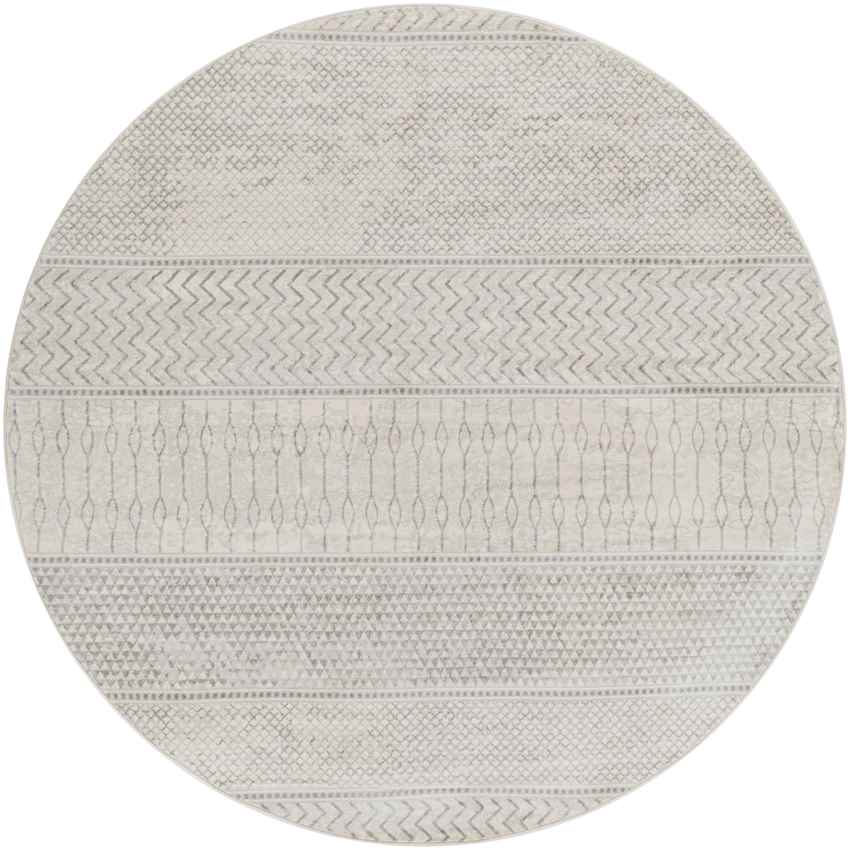 Angelica Global Silver Gray Area Rug