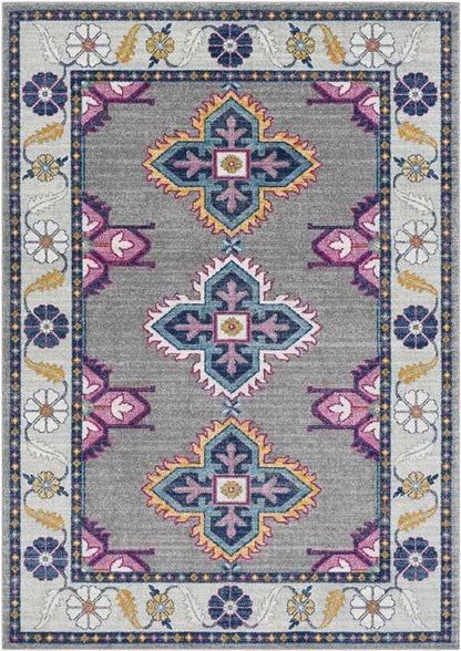 Isla Traditional Navy Area Rug