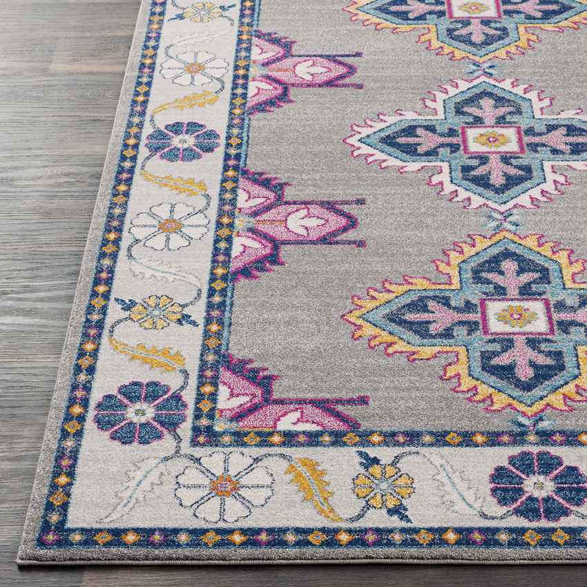Isla Traditional Navy Area Rug