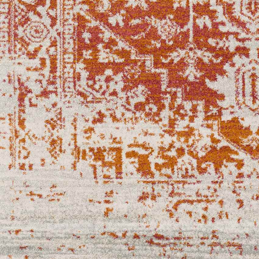 Amelia Traditional Orange/Beige Area Rug