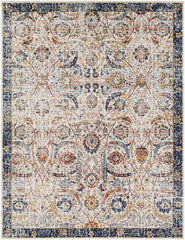 Isabella Traditional Blue/Beige Area Rug