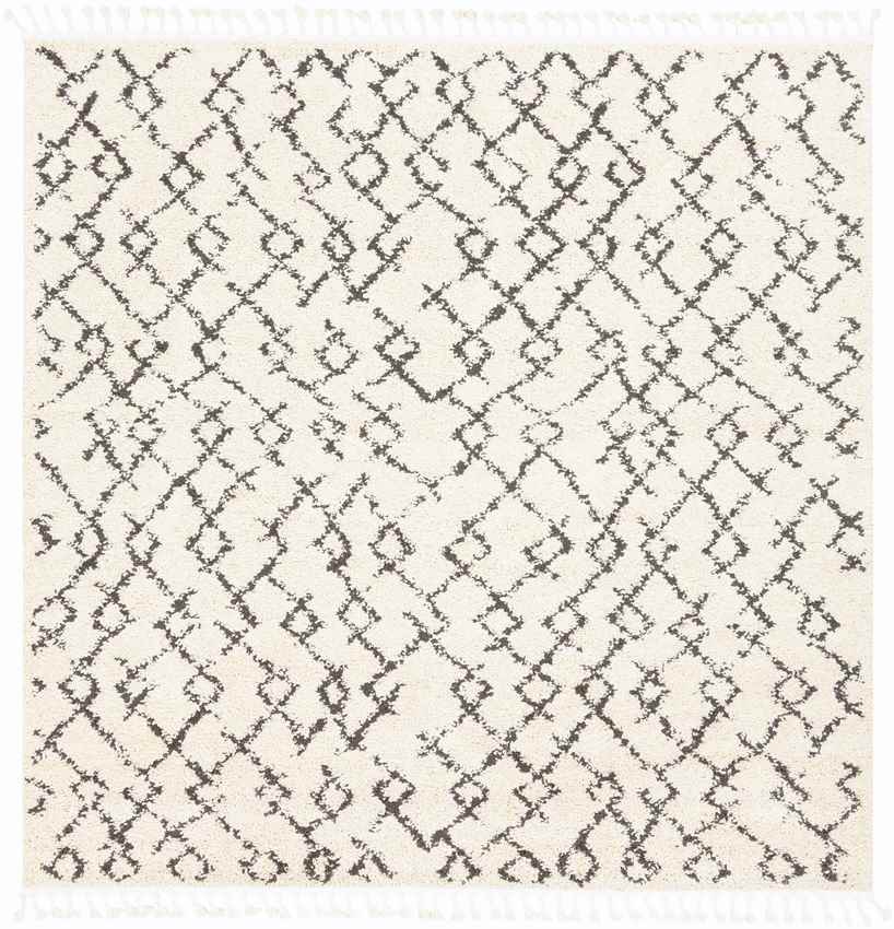 Brigitte Global Cream/Charcoal Area Rug