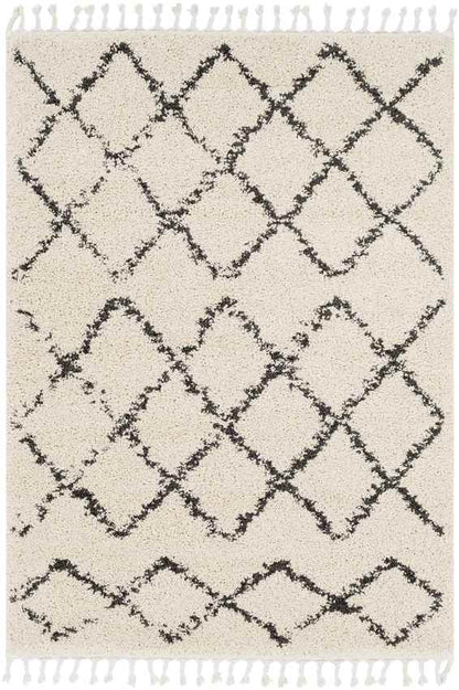 Grace Global Charcoal/Beige Area Rug