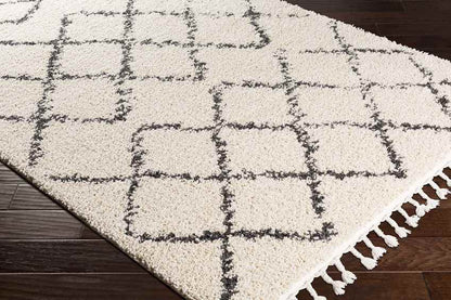 Grace Global Charcoal/Beige Area Rug