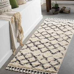 Grace Global Charcoal/Beige Area Rug