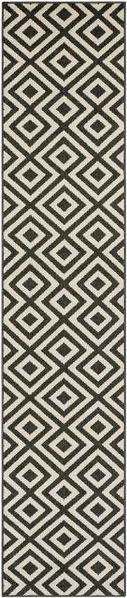 Maya Modern Black Area Rug