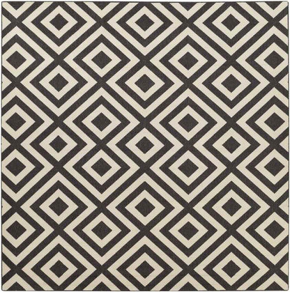 Maya Modern Black Area Rug