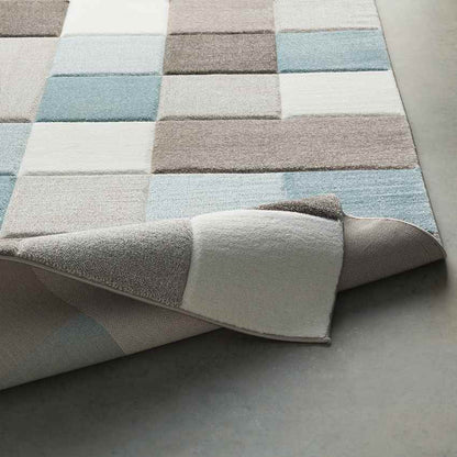 Piieet Modern Aqua Area Rug