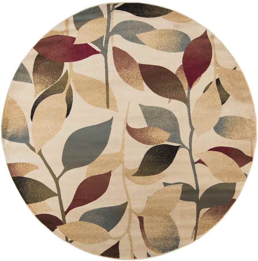 Nolan Modern Dark Red Area Rug