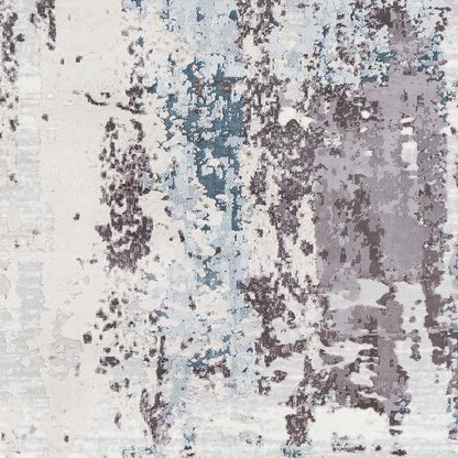 Amber Modern Medium Gray Area Rug