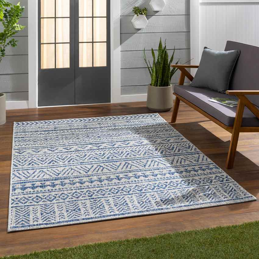 Elodie Global Dark Blue Area Rug