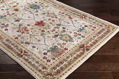 Aaden Traditional Cream Area Rug