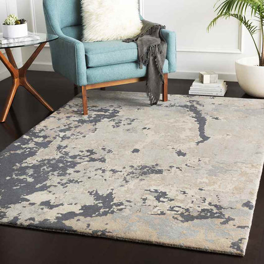 Avery Modern Ivory Area Rug