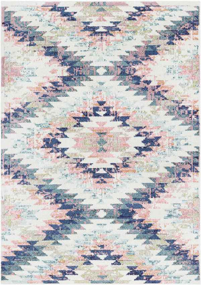 Sedona Rustic Sea Foam/Cream/Beige Area Rug