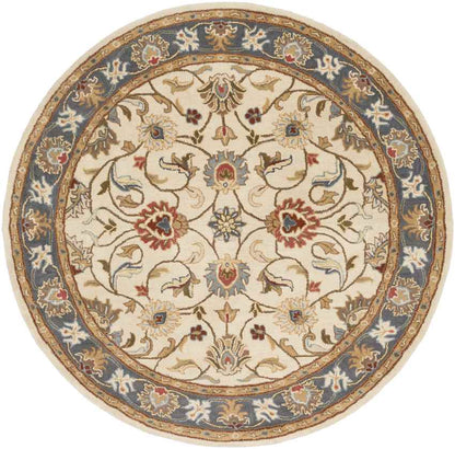 Paris Traditional Tan Area Rug