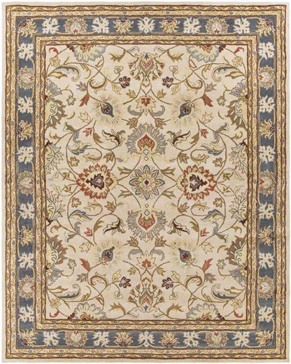 Paris Traditional Tan Area Rug