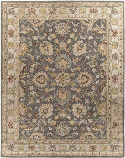 Paris Traditional Khaki Area Rug