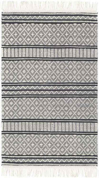Tours Cottage Charcoal Area Rug