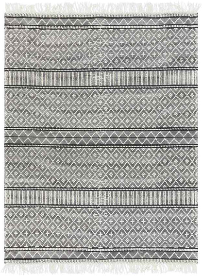 Tours Cottage Charcoal Area Rug