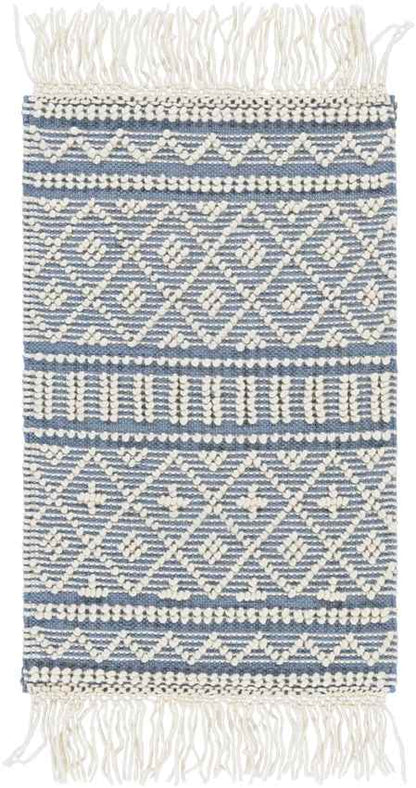 Tours Cottage Denim Area Rug