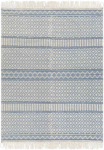 Tours Cottage Denim Area Rug