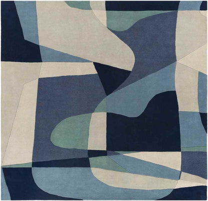 Orleans Modern Navy Area Rug