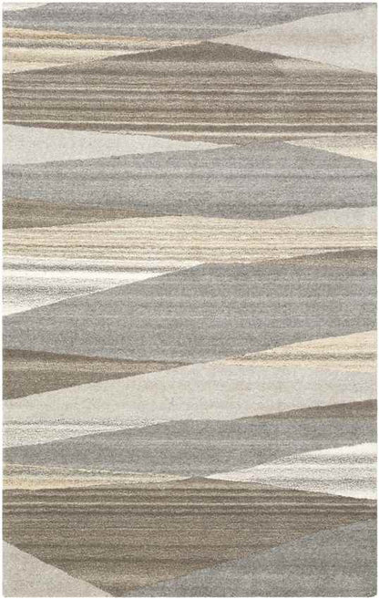 Mulhouse Modern Dark Brown Area Rug